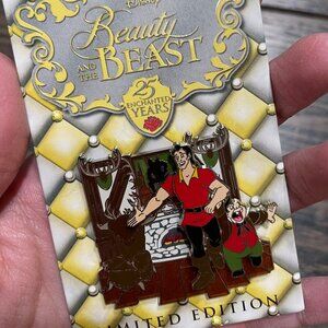Beauty and the Beast 25th Anniversary Disney Parks Pin - Limited Edition